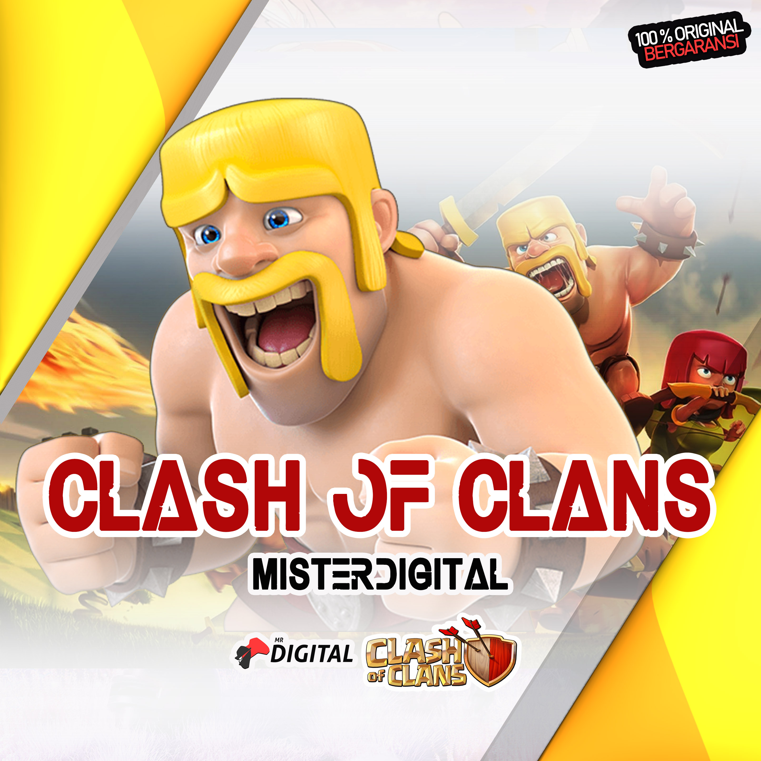 Jual 80 Gems Clash of Clans Misterdigital.id | VCGamers