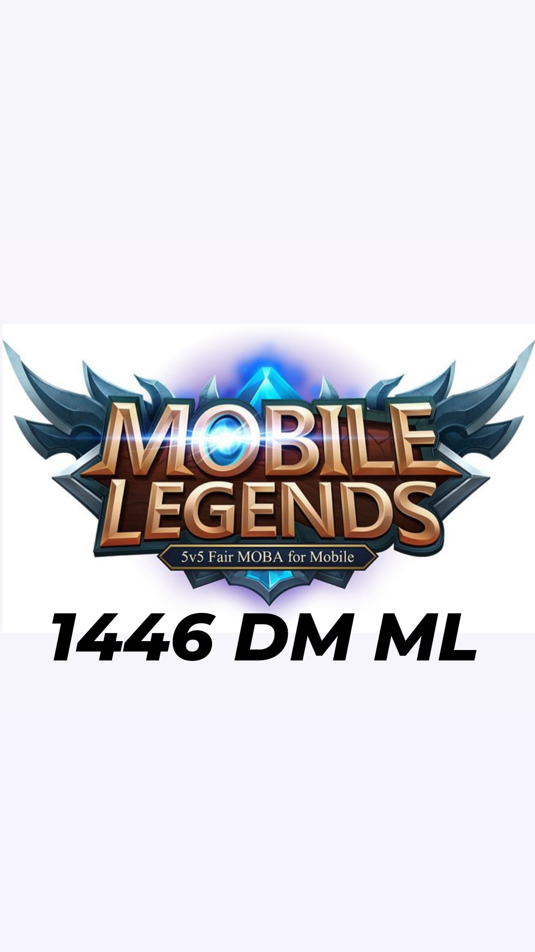 Jual 1446 Diamonds Mobile Legends Blues Store (BS) | VCGamers