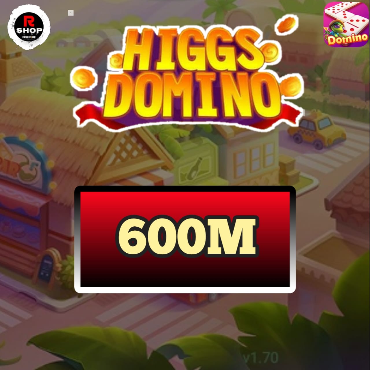 Jual 600M Koin Emas-D Higgs Games Island RSHOP_VOCHER | VCGamers