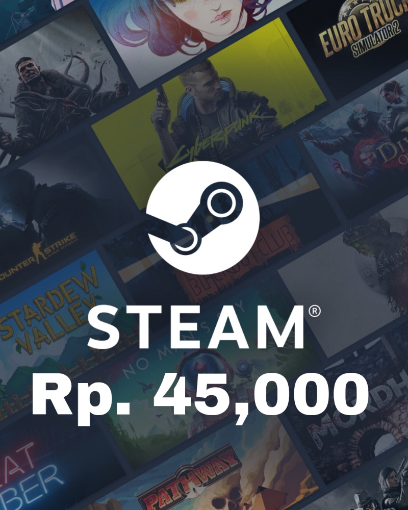 Jual Steam Wallet IDR 45.000 Steam MonotonSky Shop | VCGamers