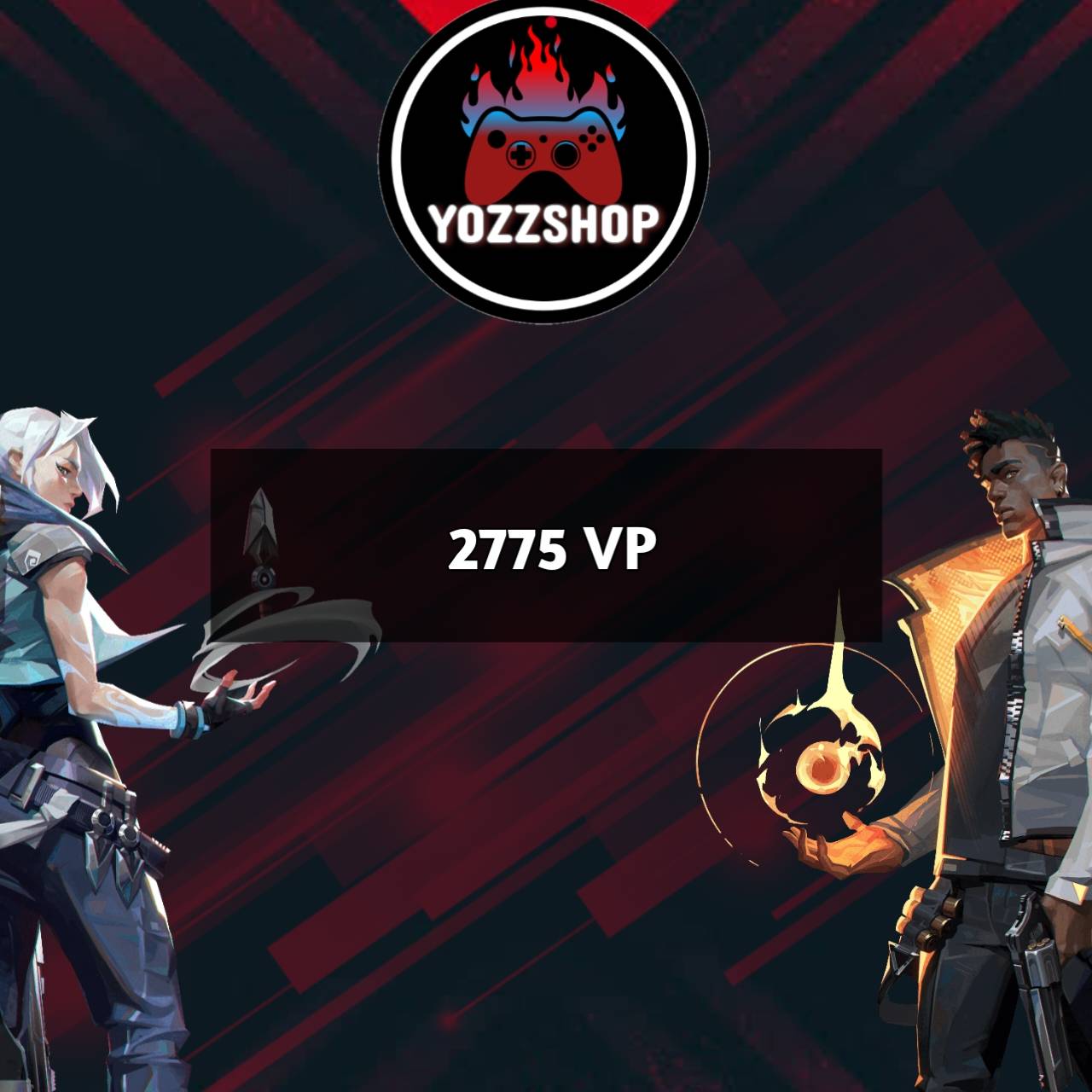 Jual 2775 Points Valorant yozzshop | VCGamers