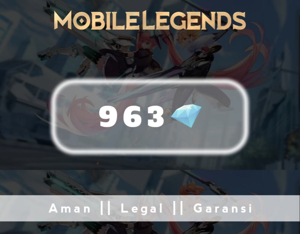 Jual 963 Diamonds Mobile Legends Favor Market | VCGamers