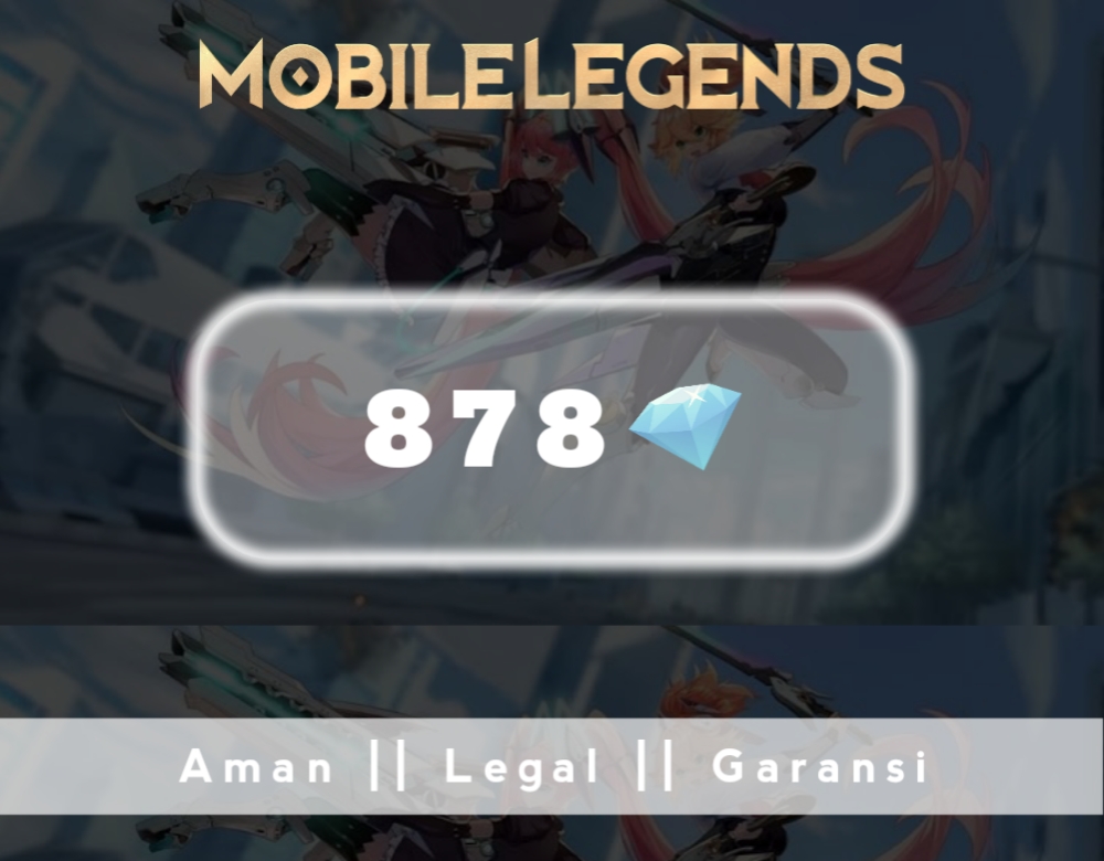 Jual 878 Diamonds Mobile Legends Favor Market | VCGamers