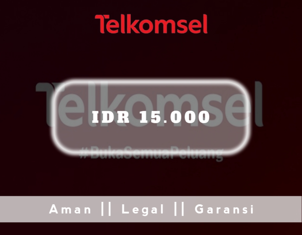 Jual Pulsa Reguler 15.000 Telkomsel Favor Market | VCGamers