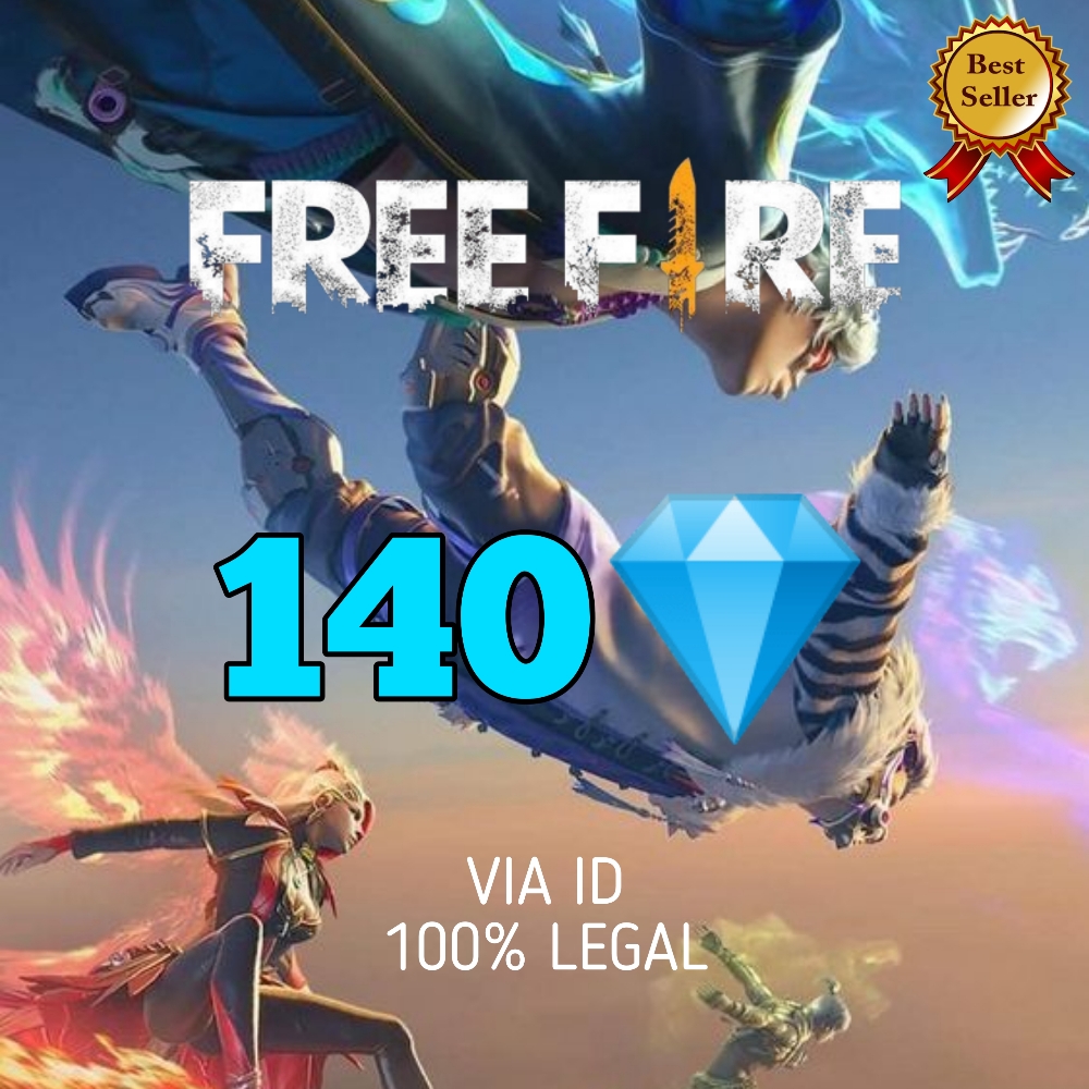 Jual 140 Diamonds Free Fire TrsnStore | VCGamers