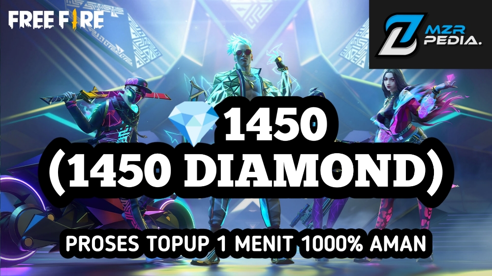 Jual 1450 Diamonds Free Fire MZRPEDIA | VCGamers