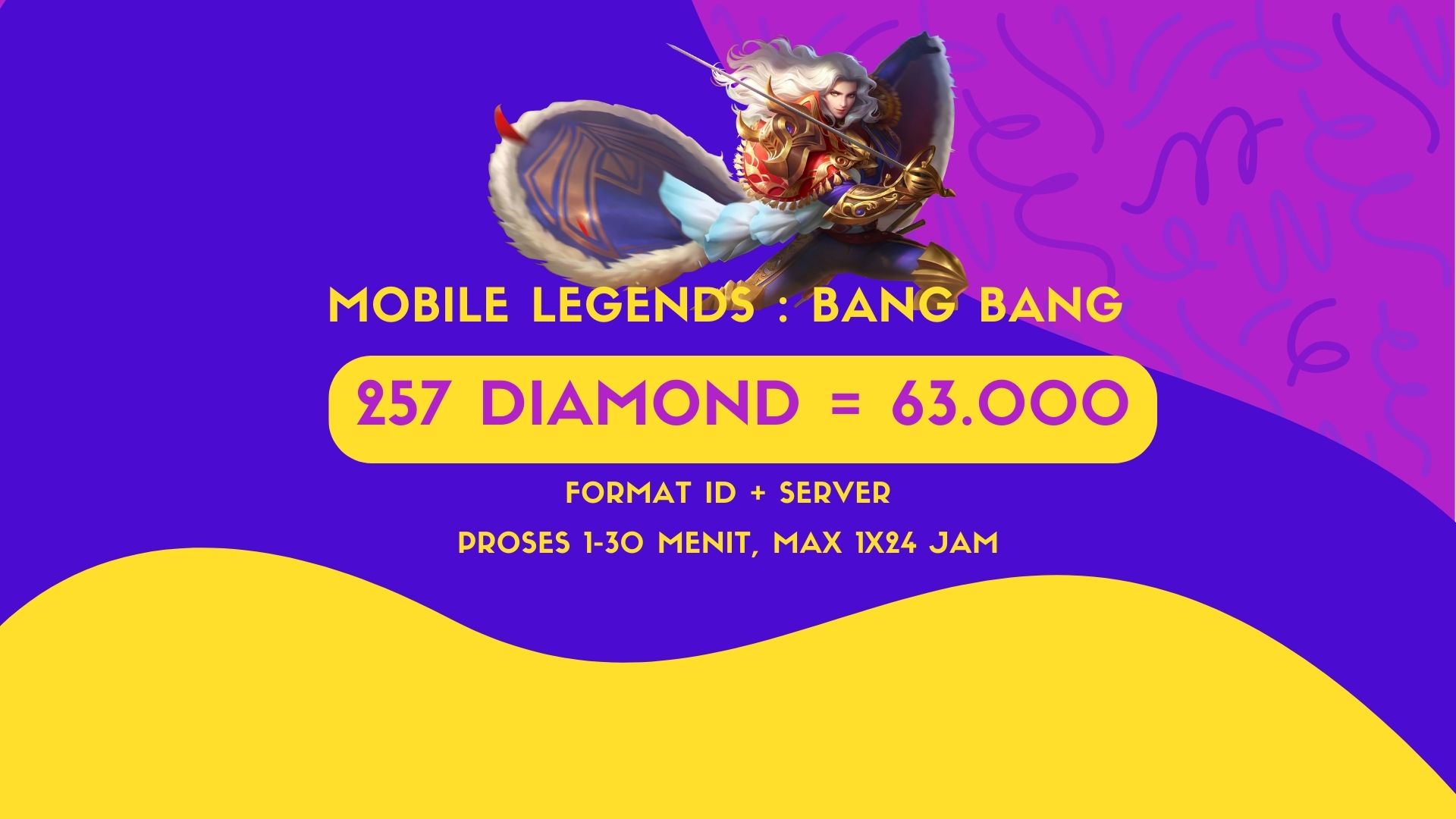 Jual 257 Diamonds Mobile Legends kitthenz store | VCGamers