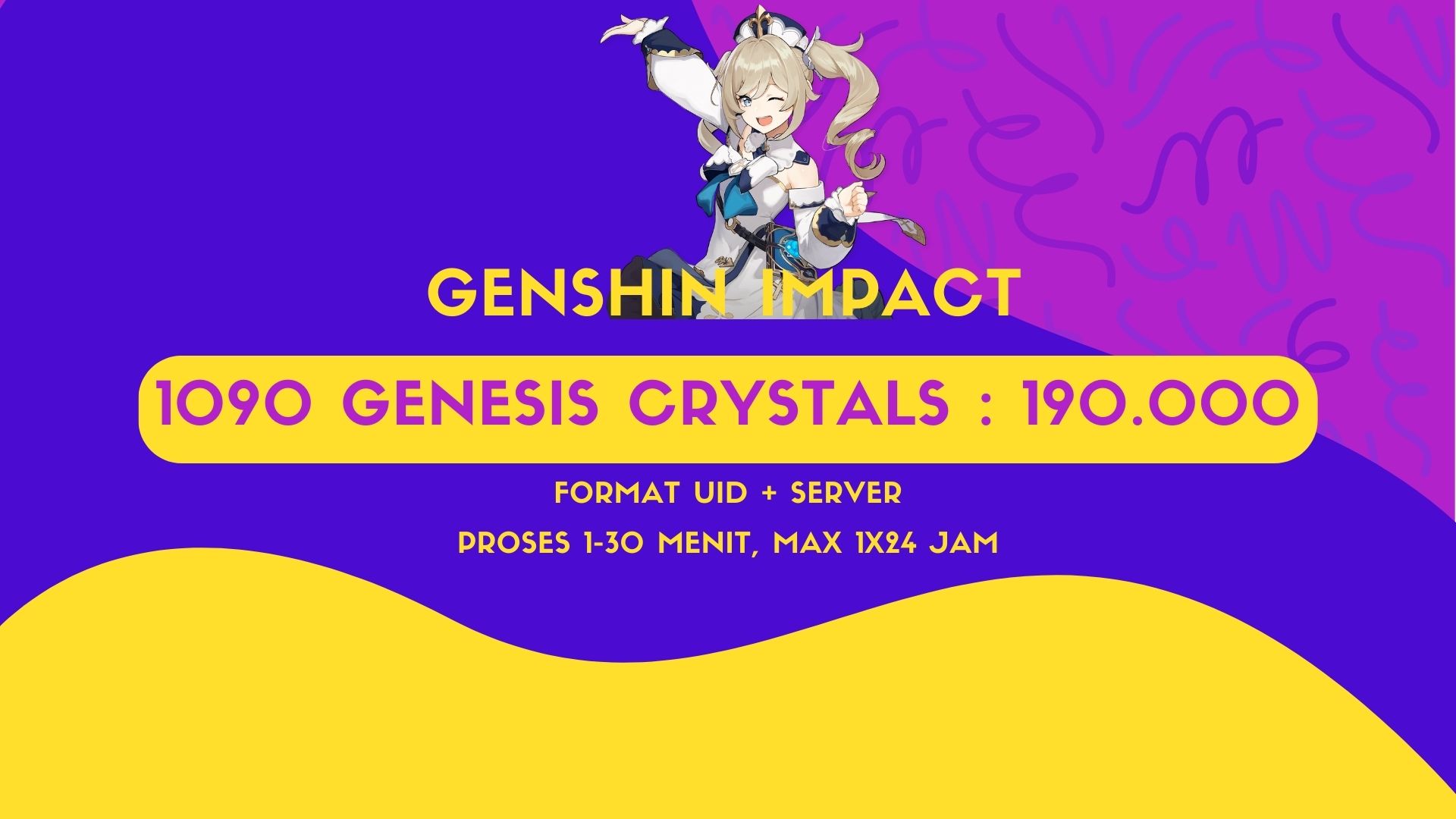 Jual 980 GC + Bonus - Genshin Genshin Impact kitthenz store | VCGamers