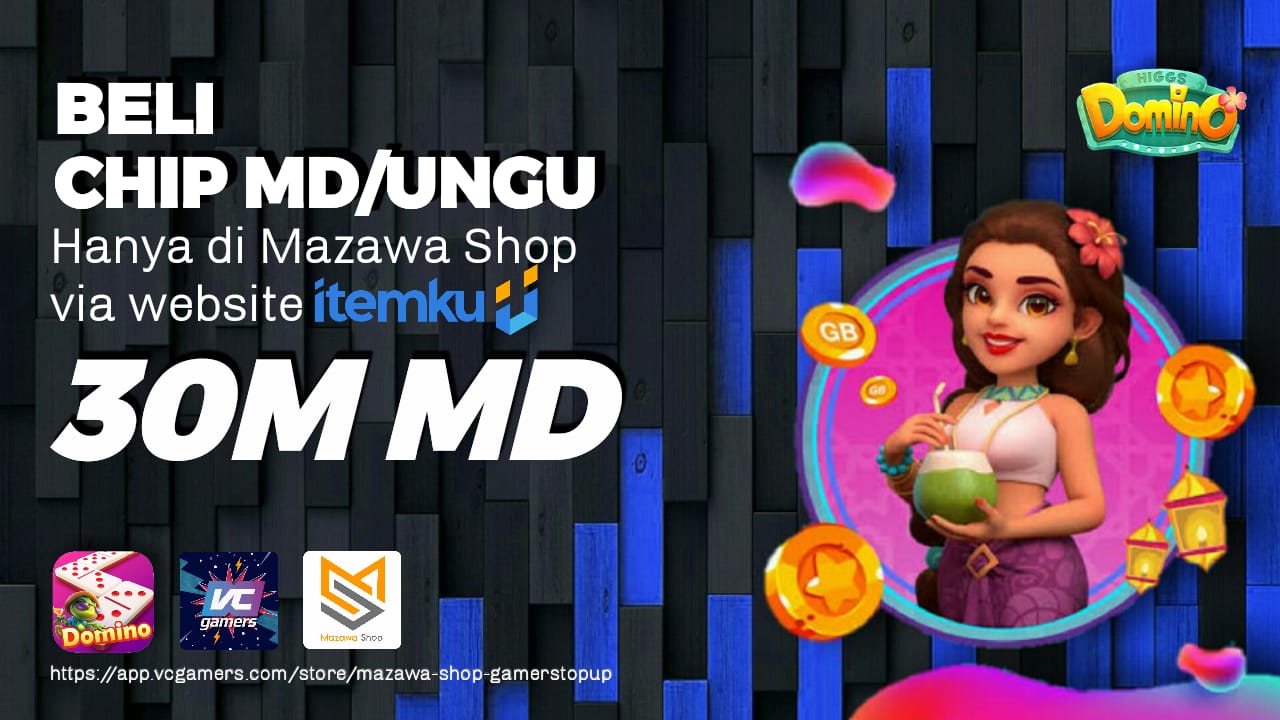 Jual 30M Koin Emas MD Higgs Games Island Mazawa Shop | VCGamers