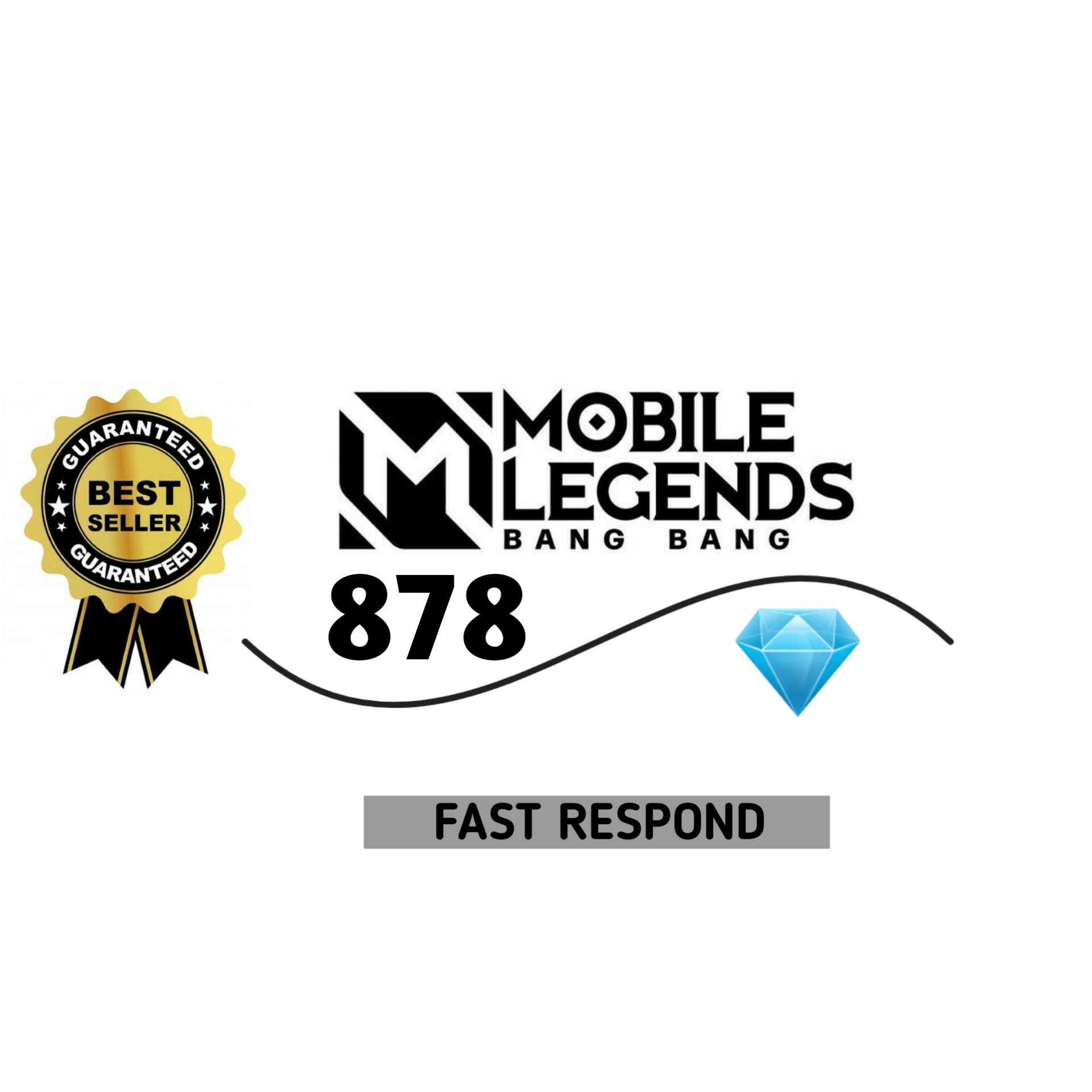 Jual 878 Diamonds Mobile Legends Goodboy_store18 | VCGamers