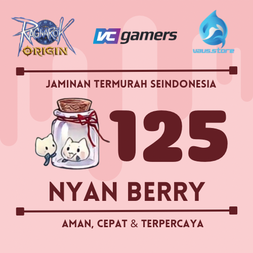 Jual 125 Nyan Berry Ragnarok Origin Global VAUSSTORE | VCGamers