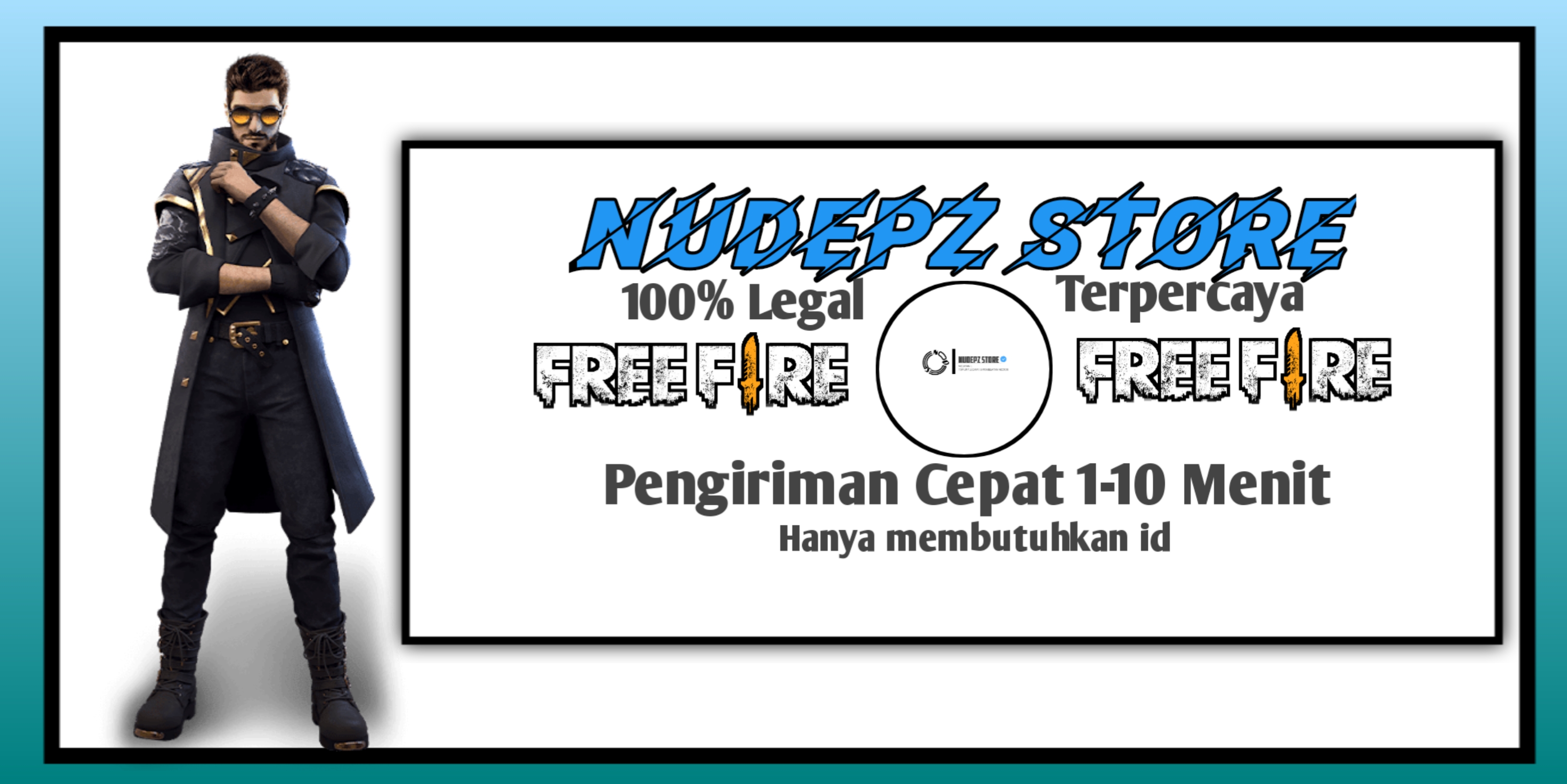 Jual Membership FF Bulanan Free Fire Nudepz Store | VCGamers