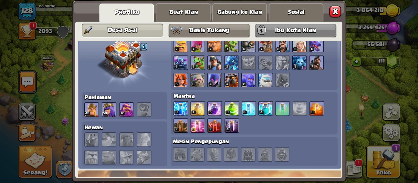 Jual Akun Coc Clash Of Clans Vcgamers