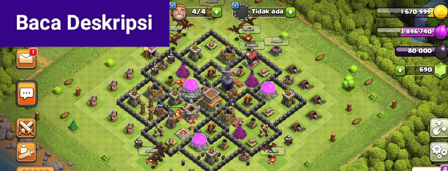 Jual Akun COC Clash of Clans Squidy store | VCGamers