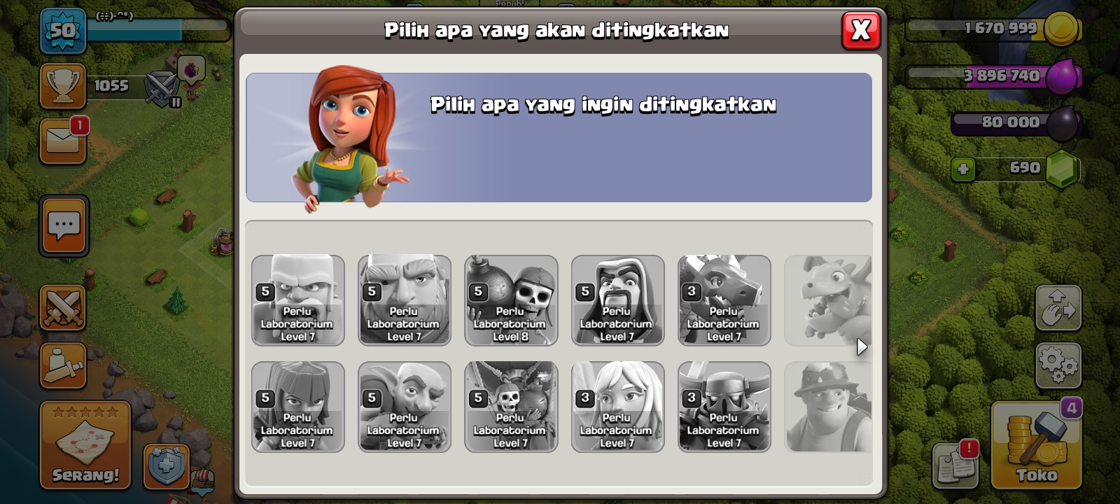 Jual Akun COC Clash of Clans Squidy store | VCGamers