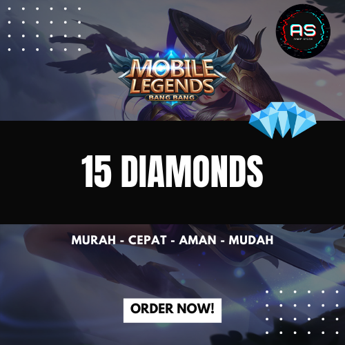 Jual 15 Diamonds Mobile Legends Arief Store Indonesia | VCGamers