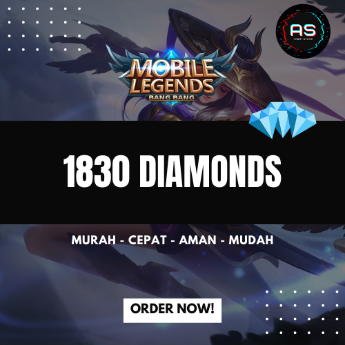 Jual 1830 Diamonds Mobile Legends Arief Store Indonesia | VCGamers