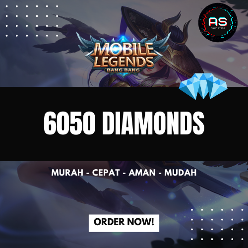 Jual 6050 Diamonds Mobile Legends Arief Store Indonesia | VCGamers