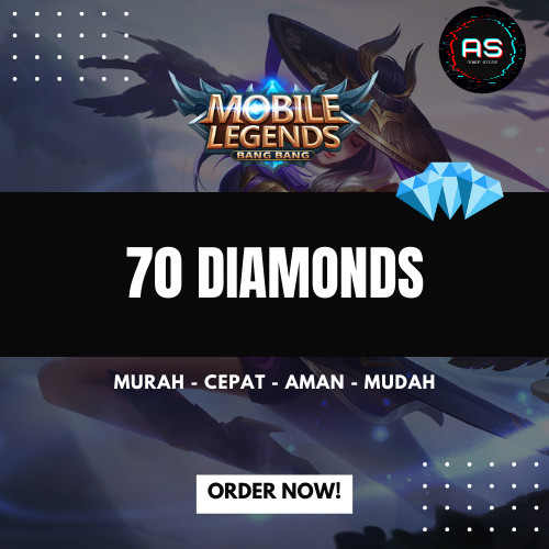 Jual 70 Diamonds Mobile Legends Arief Store Indonesia | VCGamers