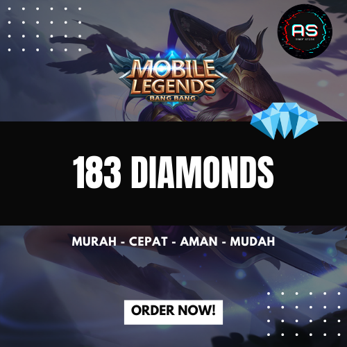 Jual 183 Diamonds Mobile Legends Arief Store Indonesia | VCGamers