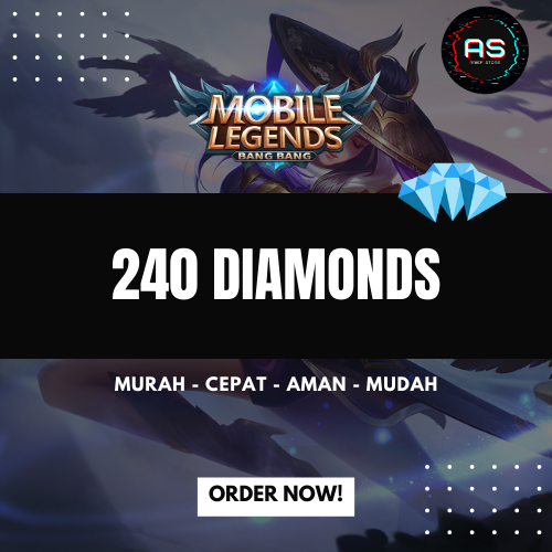 Jual 240 Diamonds Mobile Legends Arief Store Indonesia | VCGamers