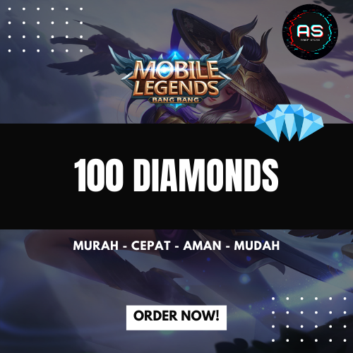 Jual 100 Diamonds Mobile Legends Arief Store Indonesia | VCGamers