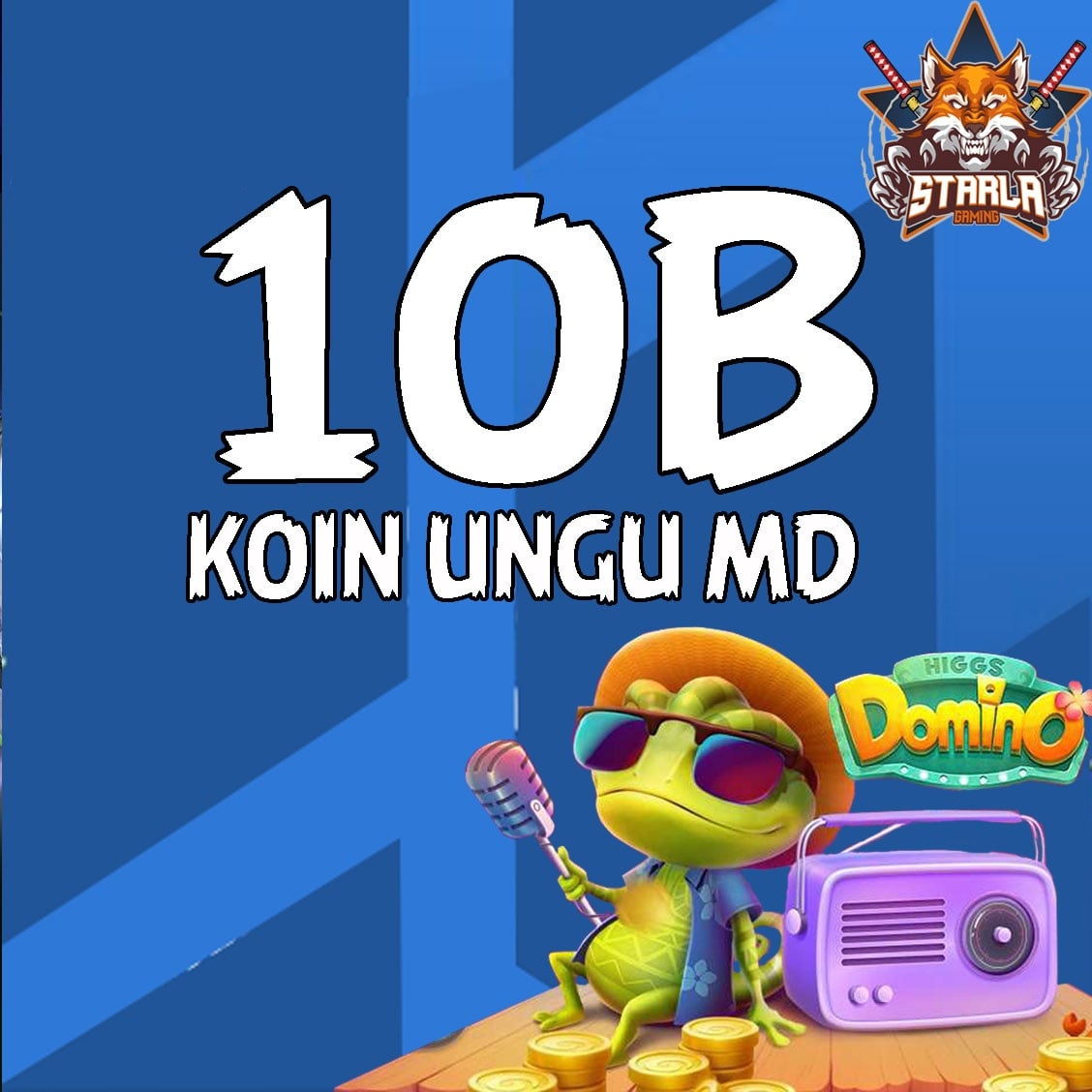Jual 10B Koin Emas MD Higgs Games Island STARLA GAMING | VCGamers