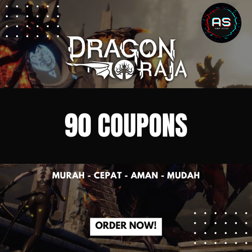 Jual 90 Coupons Dragon Raja Arief Store Indonesia | VCGamers