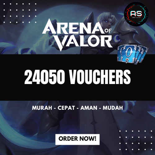 Jual 24050 Vouchers Arena of Valor Arief Store Indonesia | VCGamers