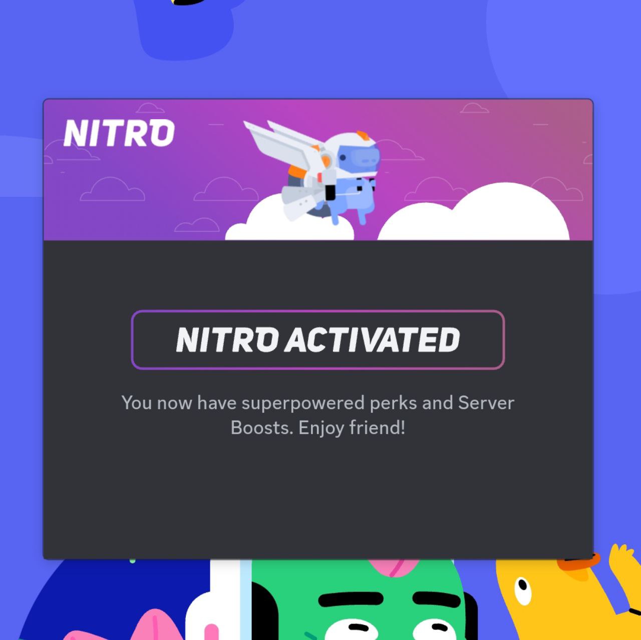 Jual DISCORD NITRO 1 BULAN BOST 2 SERVER (A) Discord Rains Exc | VCGamers