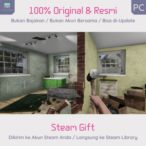 Jual House Flipper Steam Steam Gift Digital | VCGamers