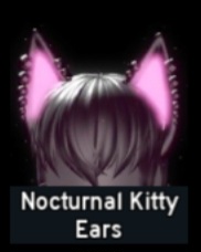 Jual Nocturnal Kitty Ears - Royale High Roblox Lycan_Store | VCGamers