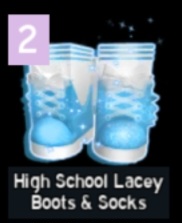 Jual High School Lacey Boots &amp; Socks - Royale High Roblox Lycan_Store | VCGamers