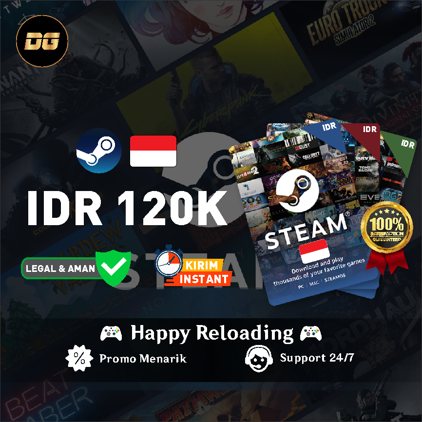 Jual IDR 120.000  Steam degamingstore | VCGamers