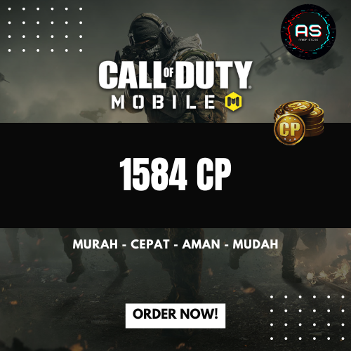 Jual 1584 CP Call Of Duty Mobile (CODM) Arief Store Indonesia | VCGamers