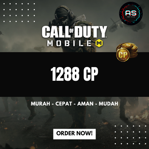 Jual 1288 CP Call Of Duty Mobile (CODM) Arief Store Indonesia | VCGamers