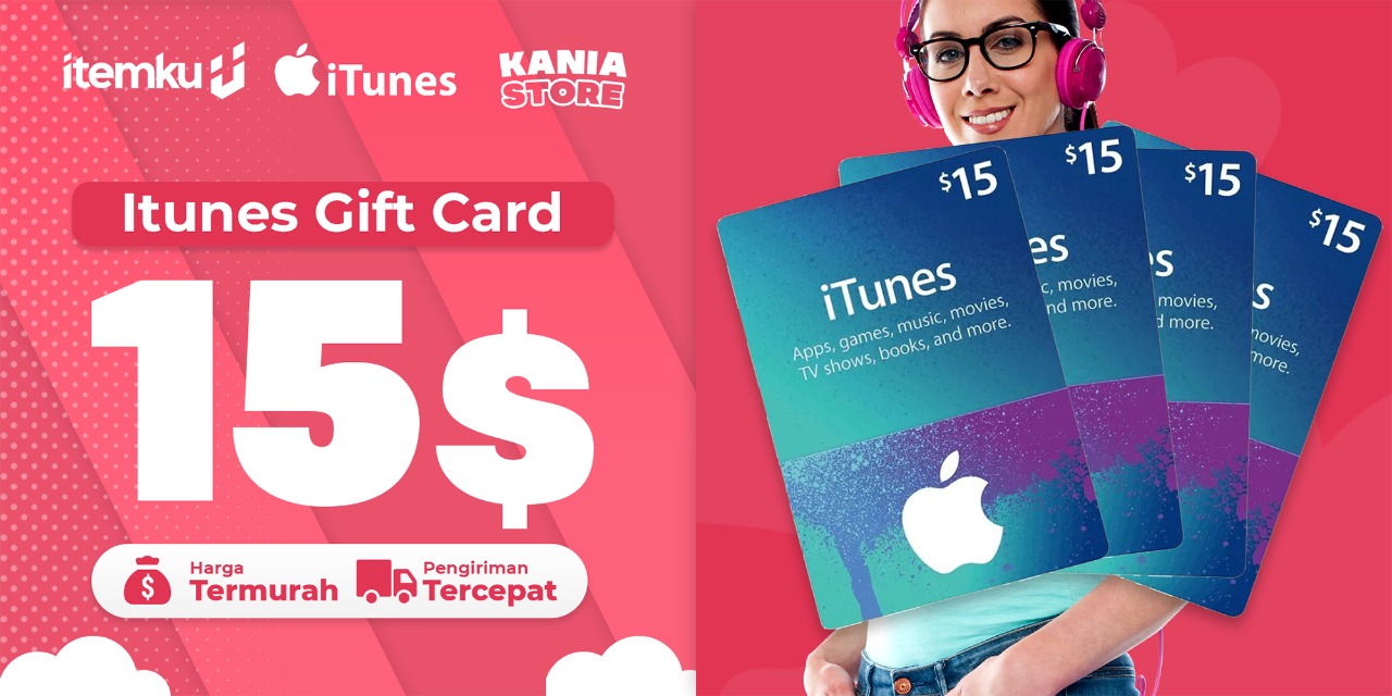 Jual USD 15 iTunes gamekamu | VCGamers