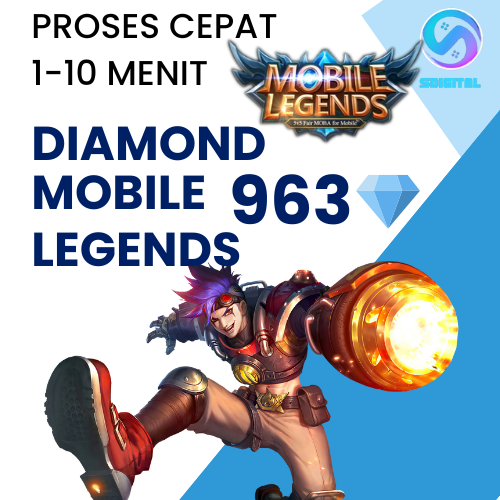 Jual 963 Diamonds Mobile Legends SDigital | VCGamers