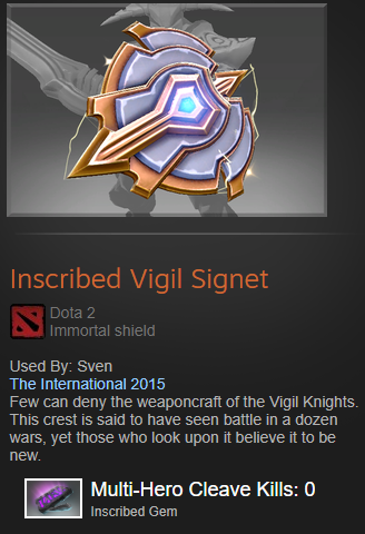 Jual Vigil Signet DOTA 2 Gamers Paradise | VCGamers