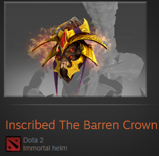 Jual The Barren Crown DOTA 2 GamersChoice Store | VCGamers