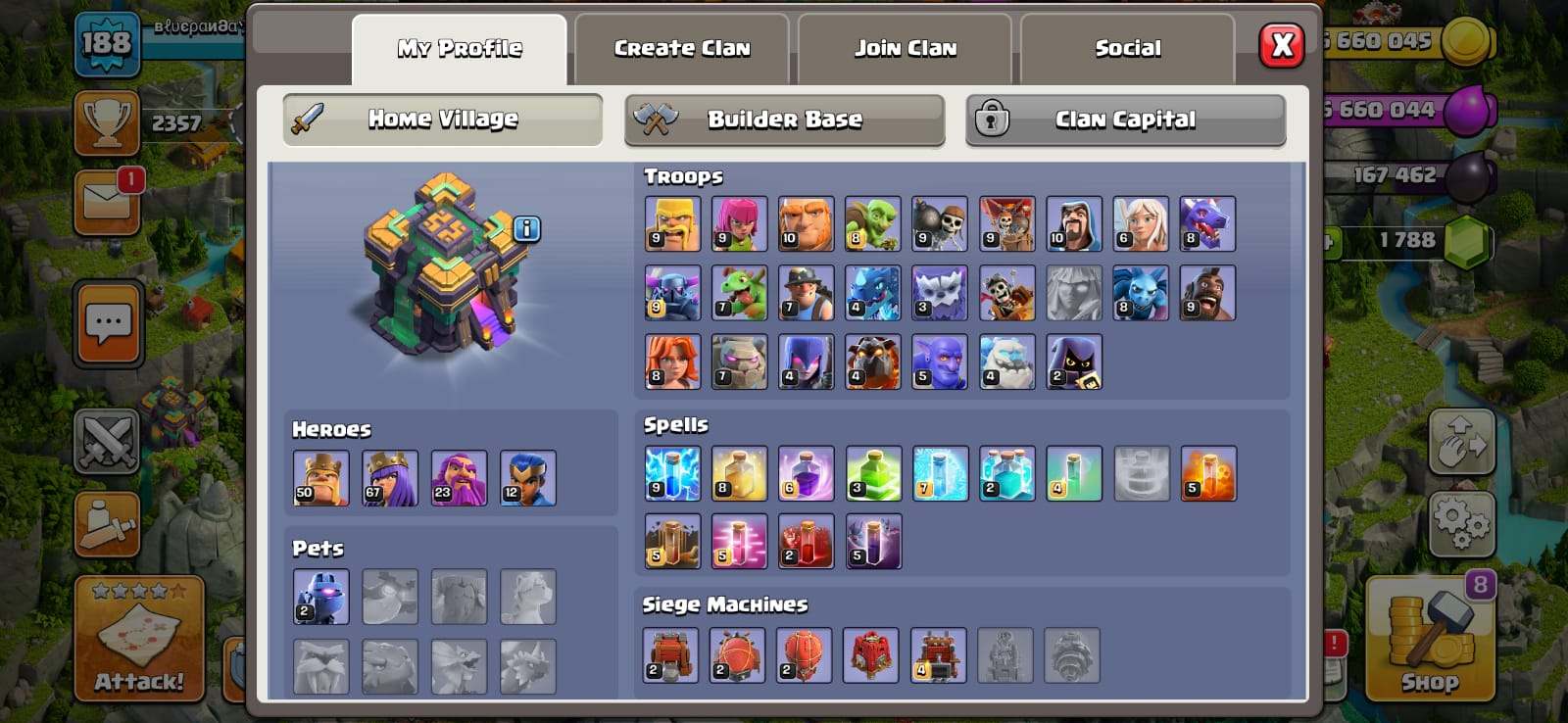 Jual Akun COC Clash of Clans RAstore1601 | VCGamers