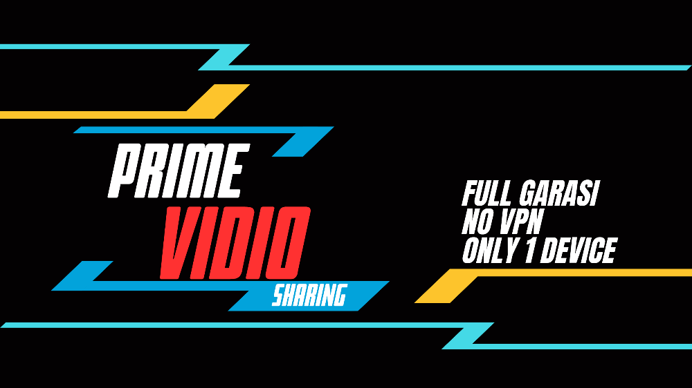 Jual Amazon Prime Video Sharing 1 Device Amazon Prime PremiumBlackMarket | VCGamers