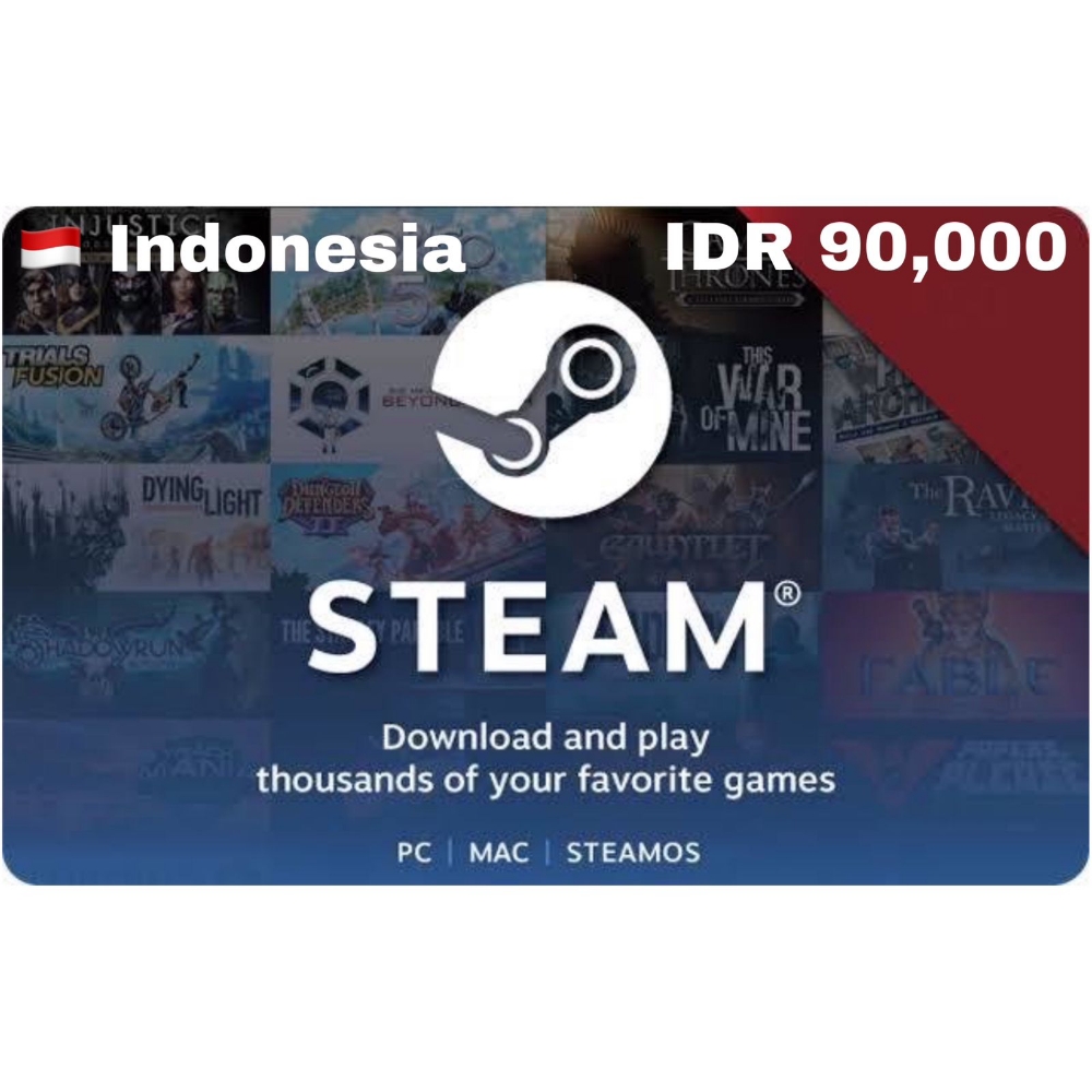 Jual IDR 90.000 Steam ibanezblackcom | VCGamers