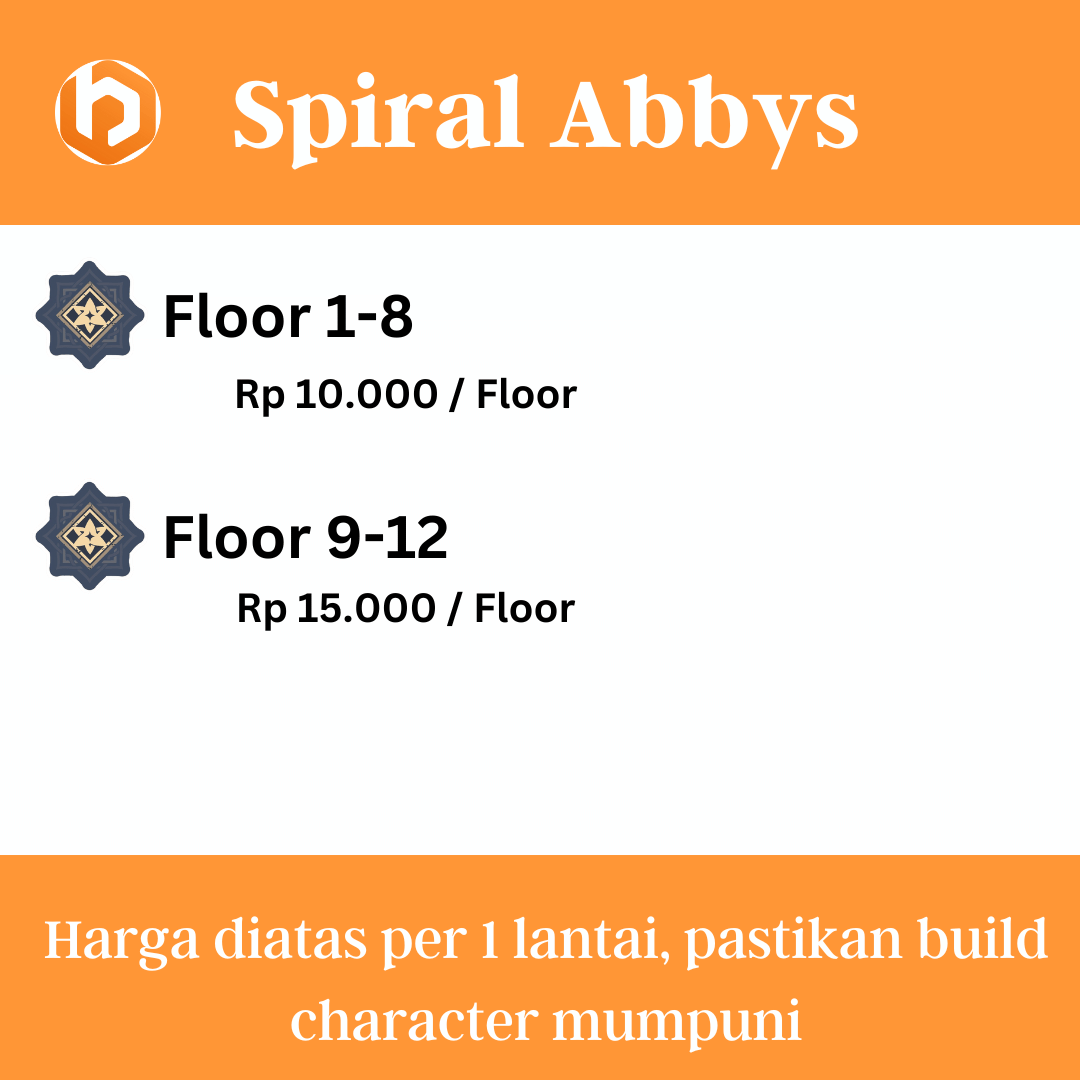 Jual Spiral Abbys Floor 9-12 Per 1 Lantai Genshin Impact Balai Pedia | VCGamers