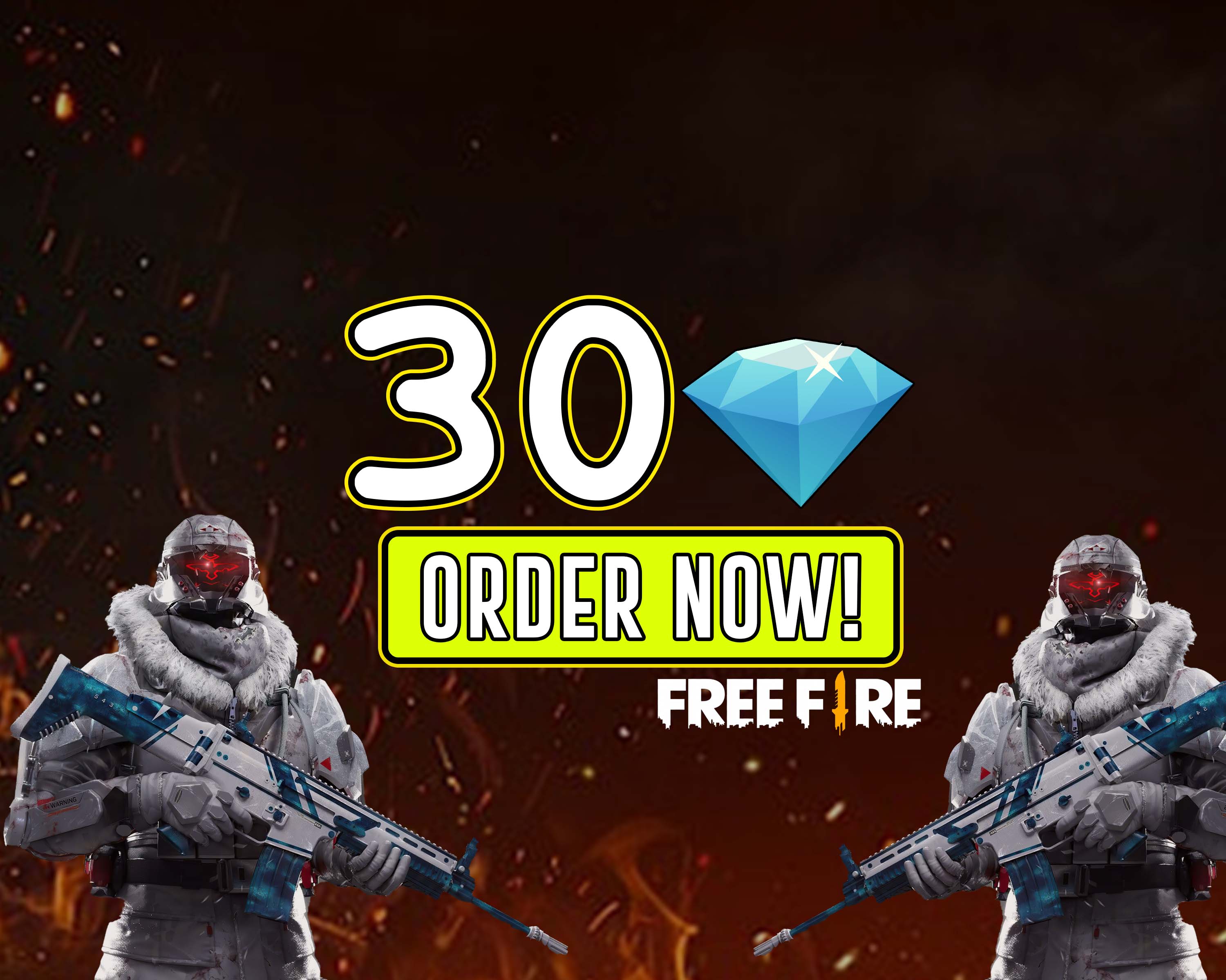 Jual 30 diamond Free Fire Kenzystore | VCGamers