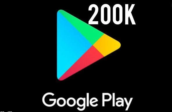 Jual IDR 200.000 Google Play queen station | VCGamers