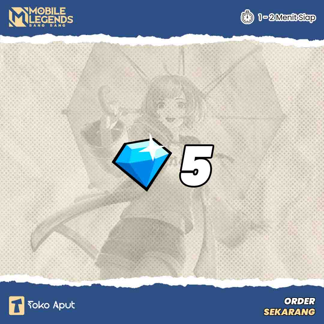 Jual 5 Diamonds Mobile Legends Toko Aput | VCGamers