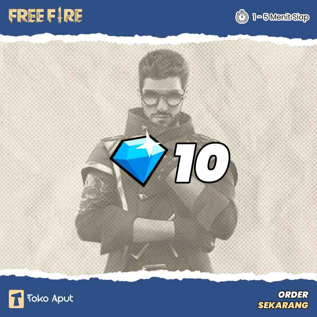 Jual 10 Diamonds Free Fire Toko Aput | VCGamers