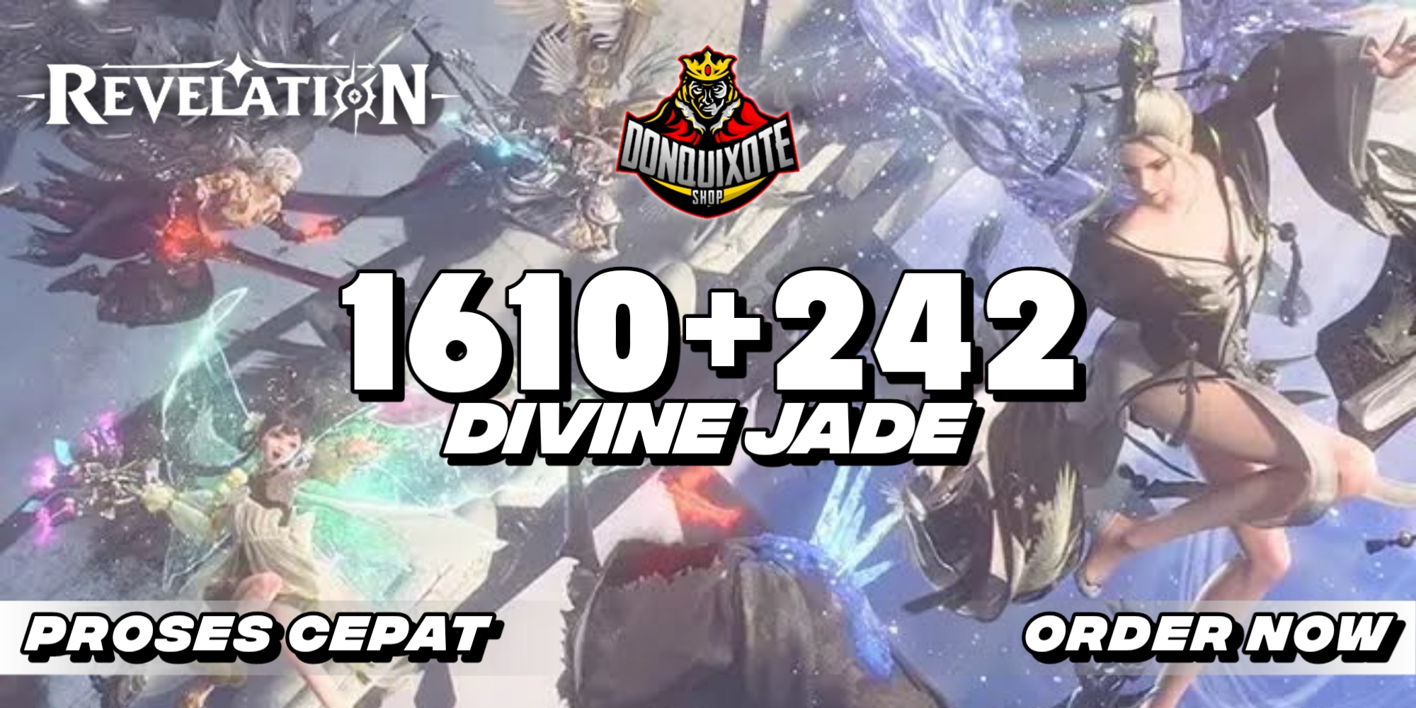 Jual 1610 + 242 Divine Jade Revelation Mobile Donquixoteshop | VCGamers