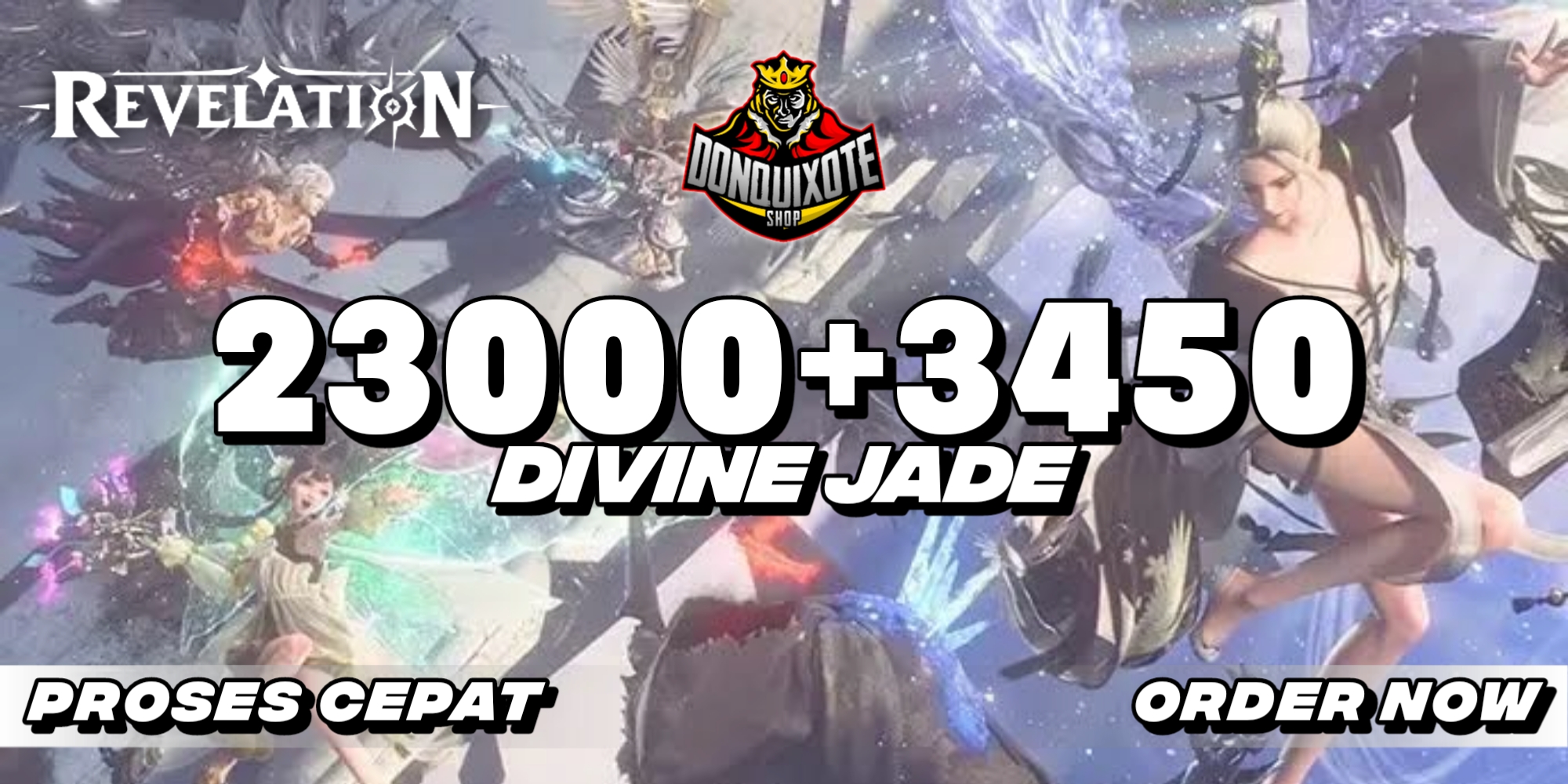 Jual 23000 + 3450 Divine Jade Revelation Mobile Donquixoteshop | VCGamers